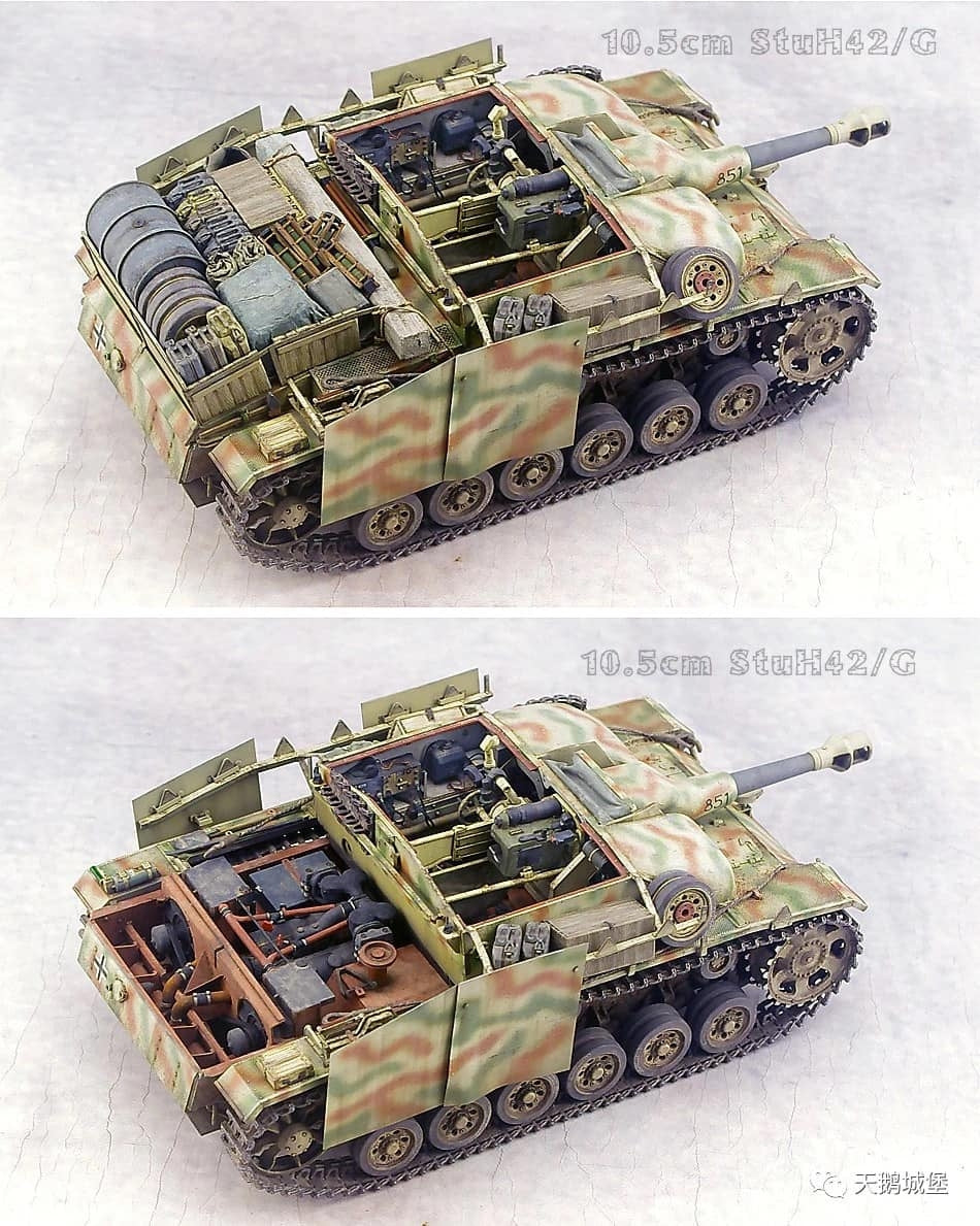 Border Model BT-045 Sturmhaubitze 42 Ausf.G early w/ full interior 1/35 – zdjęcie 4