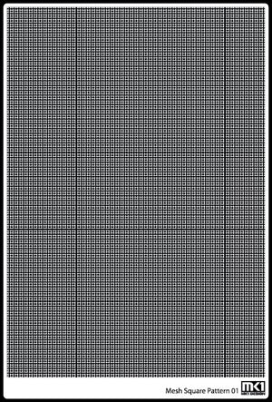 KA Models KA-00001 SQUARE PATTERN MESH A 0.5mm X 0.5mm – zdjęcie 4