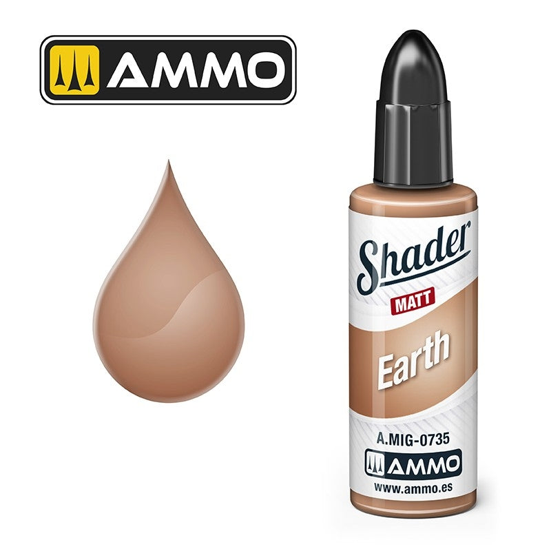 AMMO of Mig Jimenez A.MIG 0735 Earth Shader Matt