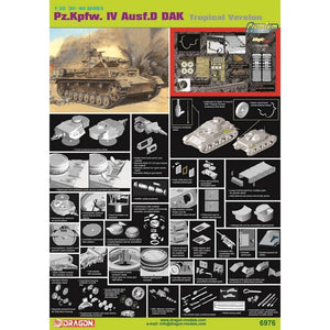 Dragon 6976 Pz.Kpfw.IV Ausf.D DAK Tropical Version (Premium Edition) 1/35 – image 2