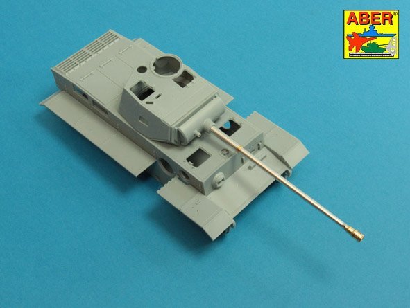 Canon Aber 35L-252 7,5 cm/5,5 cm Pak 41 L/57 avec frein de bouche pour char allemand Pz.Kpfw. VI Ausf. C (VK36.01) à l&amp;#39;échelle 1/35 – image 7