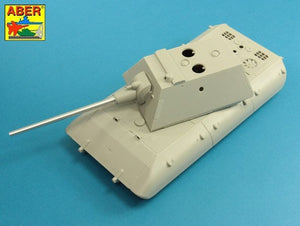 Aber 35L-262 Lufa 128mm do niemieckiego czołgu E-100 z wieżą Krupp 1/35 – zdjęcie 6