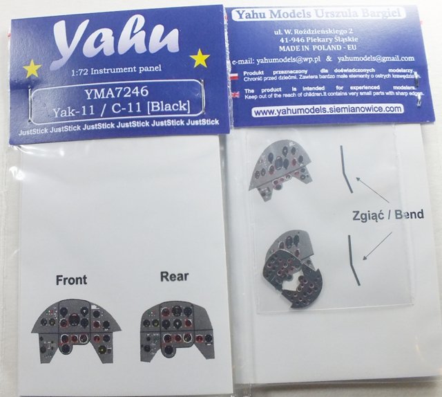 Yahu YMA7246 Jak-11 / C-11 (RS) 1/72