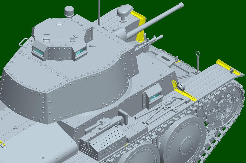 Hobby Boss 82603 38(t) tank E/F type 1/16 – image 9