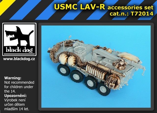 Black Dog T72014 USMC LAV -R for Trumpeter 1/72 – image 2
