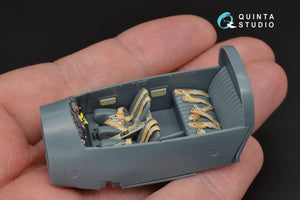 Quinta Studio QD48125 Bf108 3D-Printed &amp;amp; coloured Interior on decal paper (Eduard) 1/48 – zdjęcie 7