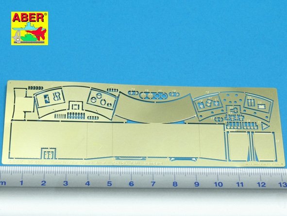 Aber 35A102 Turret stowage bin for german tank Pz. Kpfw. VI Tiger I, standard model 1/35 – zdjęcie 2