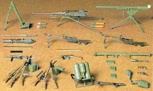 Tamiya 35121 US Infantry Weapons Set (1/35) – image 2