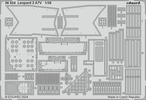 Eduard 36524 Leopard 2 A7V TAMIYA 1/35