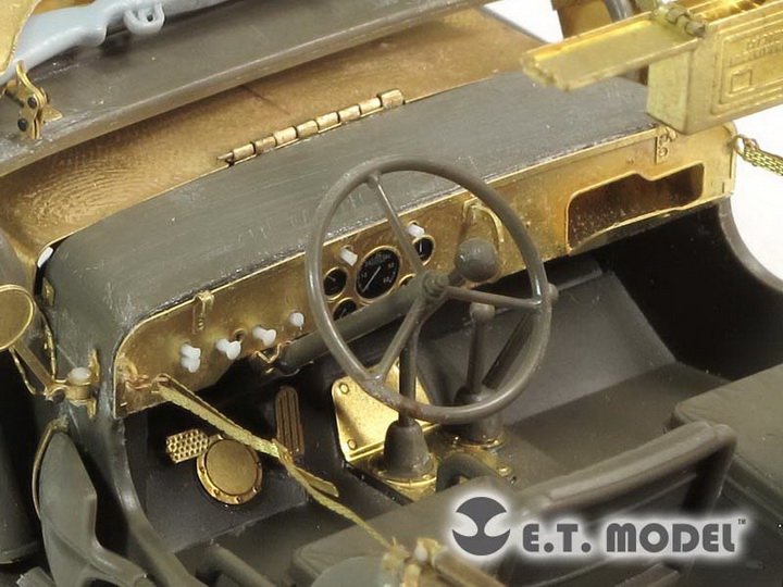 E.T. Model E35-126 WWII U.S. Willys MB Jeep (For TAMIYA 35219) 1/35 – zdjęcie 6