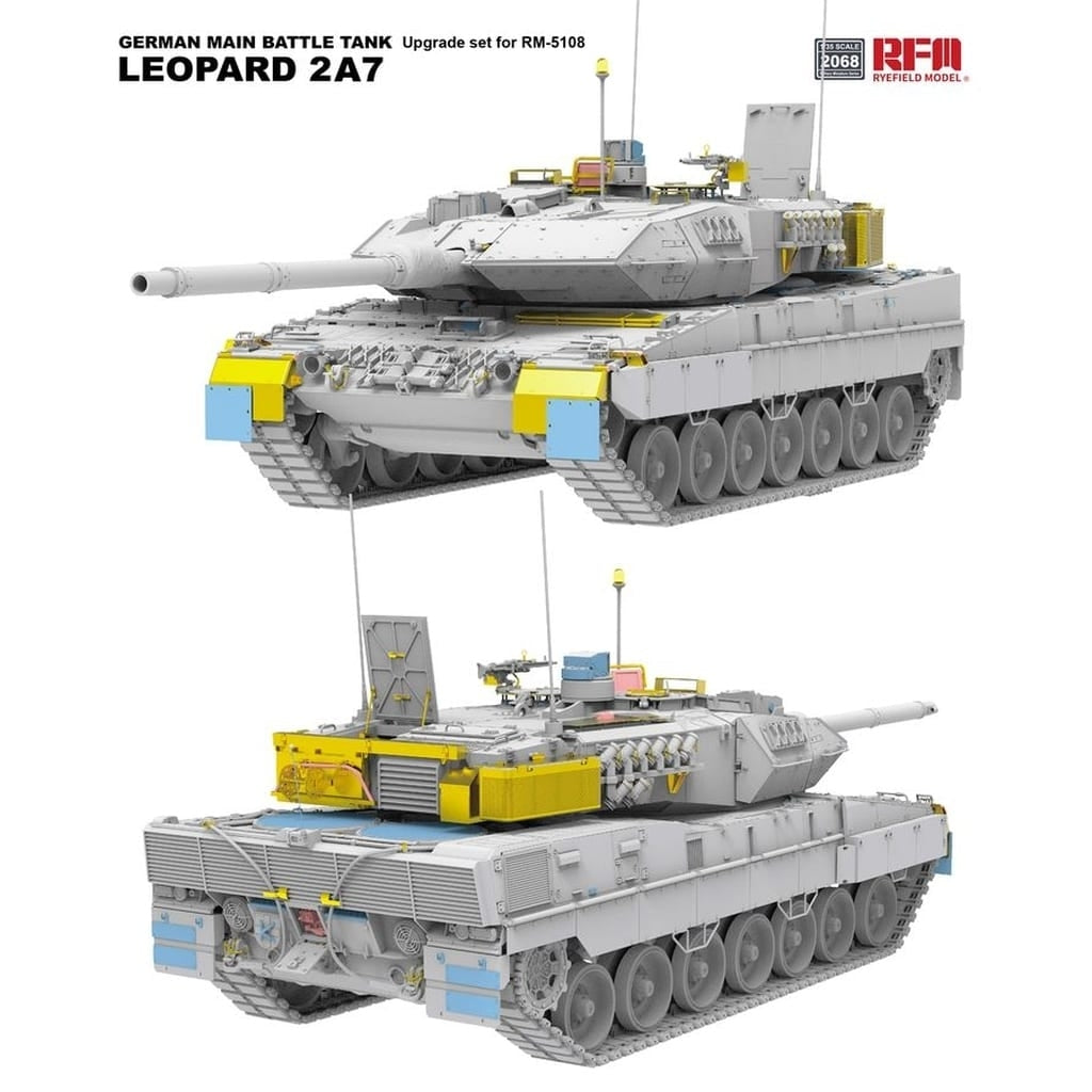 Rye Field Model 2068 Upgrade set German Main Battle Tank Leopard 2 A7 for RFM 5108 1/35 – image 2