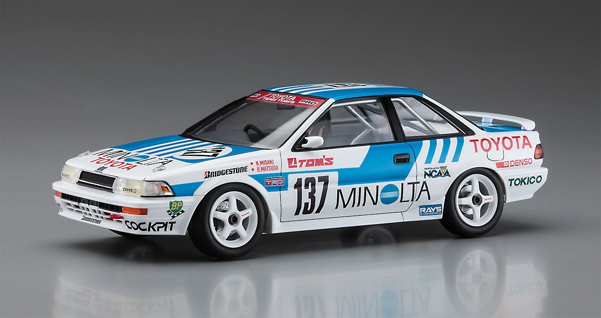 Hasegawa 20515 Minolta Corolla Levin AE92 “1988 JTC” 1/24 – image 2