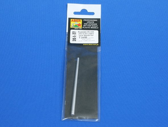 Aber 35L-027 Russian 85mm ZIS-S-53 L/54.6 tank barrel for T-34/85 (model 1944/45) (1/35) – image 4