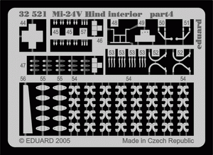 Eduard 32521 Mi-24V Hind interior 1/35 TRUMPETER – zdjęcie 4