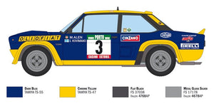 Italeri 3667 FIAT 131 Abarth Rally OLIO FIAT 1/24 – zdjęcie 3