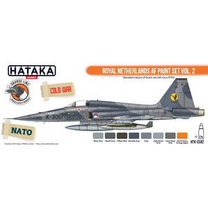 Hataka HTK-CS82 Royal Netherlands AF paint set vol. 2 (8x17ml) – zdjęcie 2