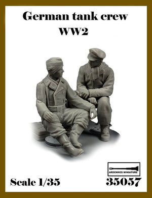 Ardennes Miniature 35057 German Tank Crew WW2 1/35