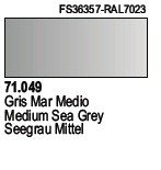 Vallejo 71049 Gris mer moyen 