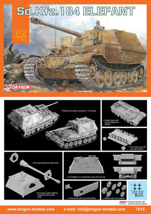 Dragon 7515 SD.Kfz.84 Elefant 1/72