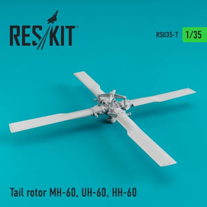 RESKIT RSU35-0007 Tail rotor MH-60L, UH-60A, HH-60 1/35