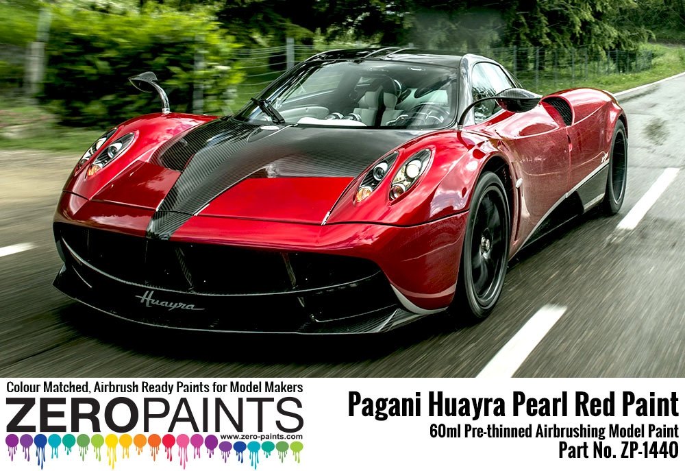 Zero Paints ZP-1440 Pagani Huayra Pearl Red Paint 60ml – zdjęcie 4