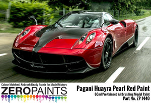 Zero Paints ZP-1440 Pagani Huayra Pearl Red Paint 60ml – zdjęcie 4