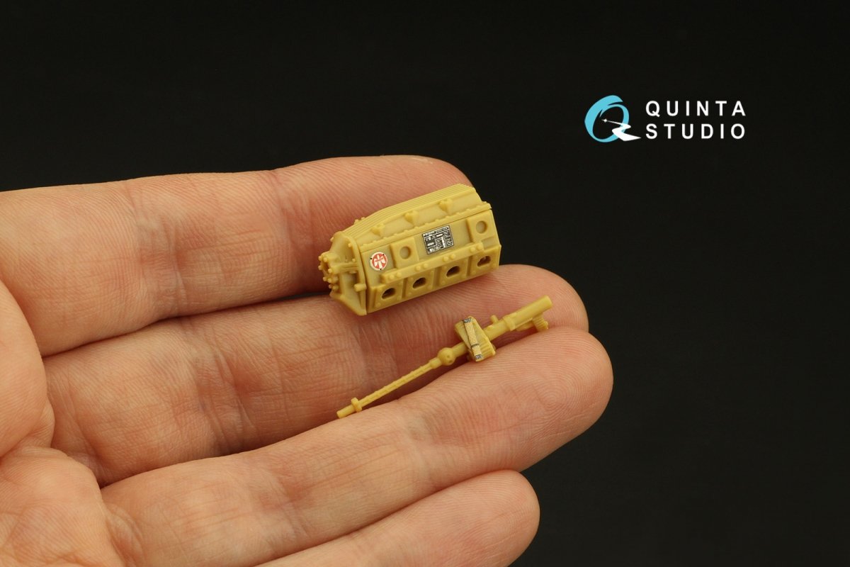 Quinta Studio QD35072 Fi 156C 3D-Printed &amp;amp; colored Interior on decal paper (Hobby Boss (ex-Tristar)) 1/35 – image 9