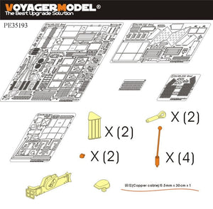 Voyager Model PE35193 WWII German Sd.Kfz.232 8 ROD early version for TAMIYA Kit 1/35 – image 2