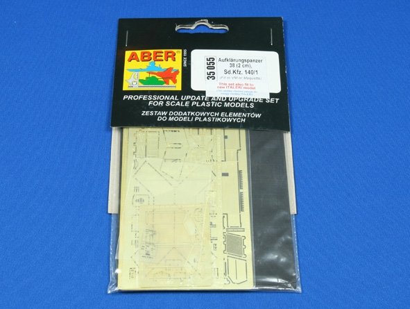 Aber 35055 Aufklärungspanzer 38 (2 cm) Sd.Kfz. 140/1 (VM,MAQUETTE) 1/35 – zdjęcie 3