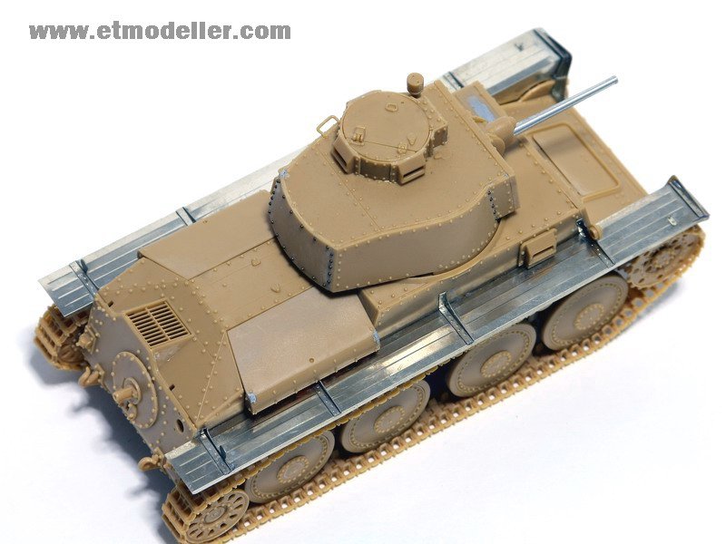 E.T. Model EA35-002 WWII German Pz.Kpfw.38(t) Ausf.B/E/F/G Fender For TRISTAR Kit 1/35 – zdjęcie 4