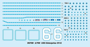 Trumpeter 06708 USS Enterprise CV-6 1/700 – immagine 10