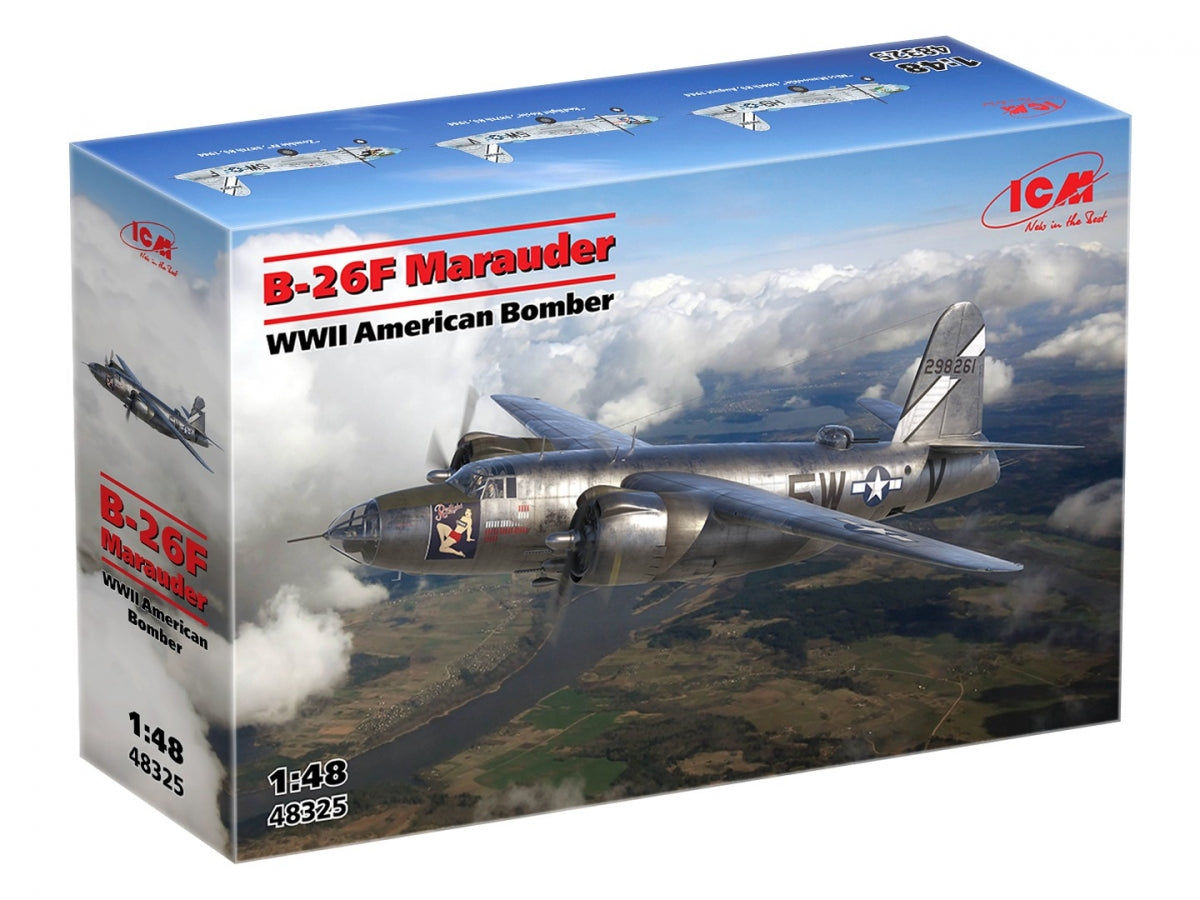 ICM 48325 B-26F Marauder WWII American Bomber 1/48 – zdjęcie 8