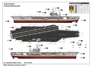 Trumpeter 05620 USS Constellation CV-64 1/350 – zdjęcie 2