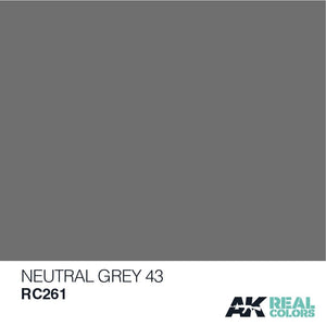AK Interactive RC261 NEUTRAL GREY 43 10ML – zdjęcie 2