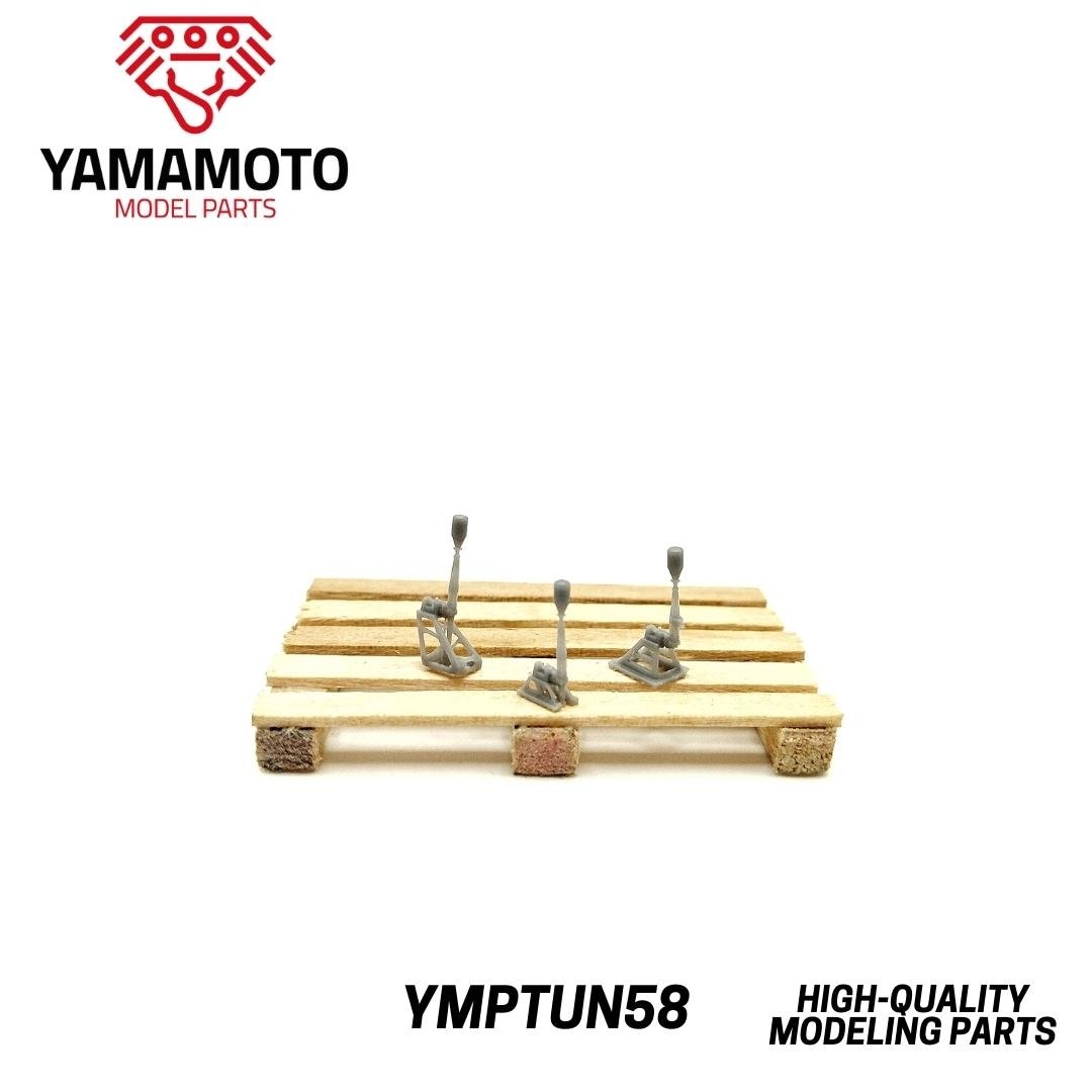 Yamamoto YMPTUN58 Gearshift Levers Set 1/24 – zdjęcie 2