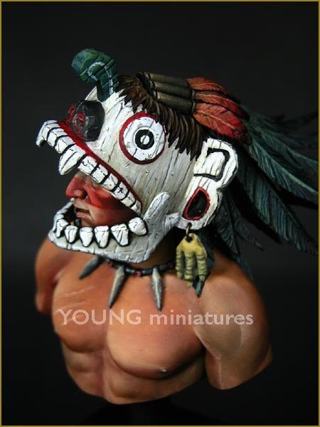 Young Miniatures YH1819 Aztec Warrior 1/10 – image 6
