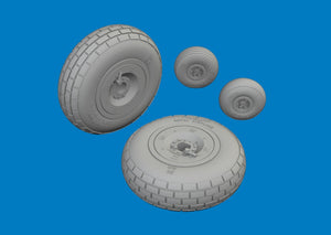 Eduard 6481059 P-40E wheels block tread Eduard 1/48 – zdjęcie 4