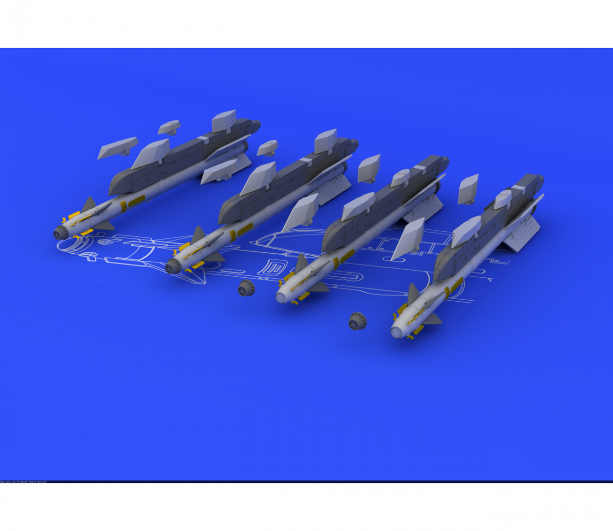 Eduard SIN64813 RUSSIAN MODERN AIRCRAFT MISSILES 1/48 – zdjęcie 2