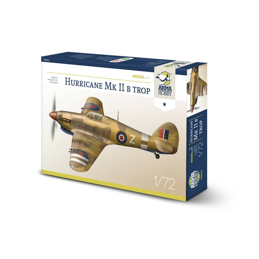 Arma Hobby 70044 Hurricane Mk II B Trop Model Kit 1/72 – immagine 2