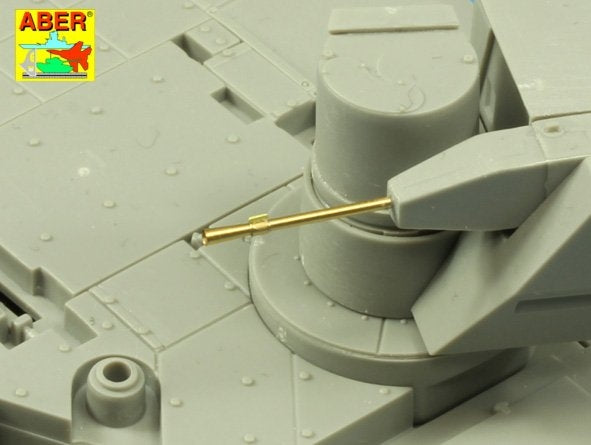 Aber 35L-187 Armament for Russian Main Battle Tank T-14 ARMATA barrel for 125 mm 2A82-1M cannon &amp;amp; barrel for 12,7 mm 1/35 – Bild 6