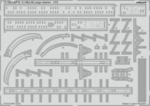 Eduard 73762 C-130J-30 cargo interior ZVEZDA 1/72 – immagine 2