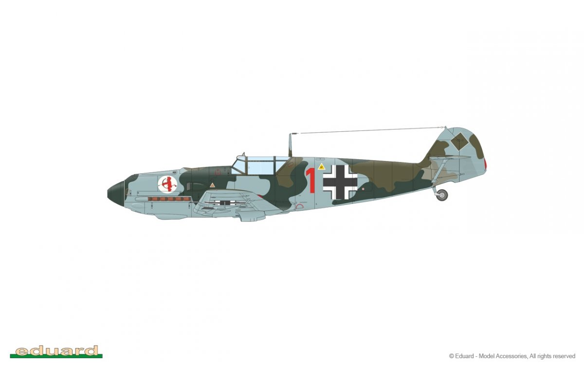 Eduard 7032 Bf 109E-3 ProfiPACK edition 1/72 – zdjęcie 13