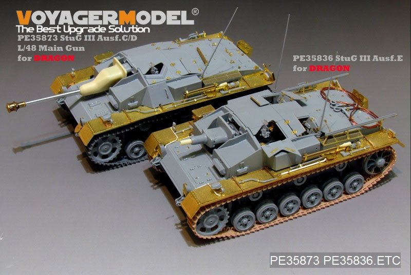 Voyager Model PE35873 WWII German StuG.III Ausf.C/D Basic for DRAGON 1/35 – image 7