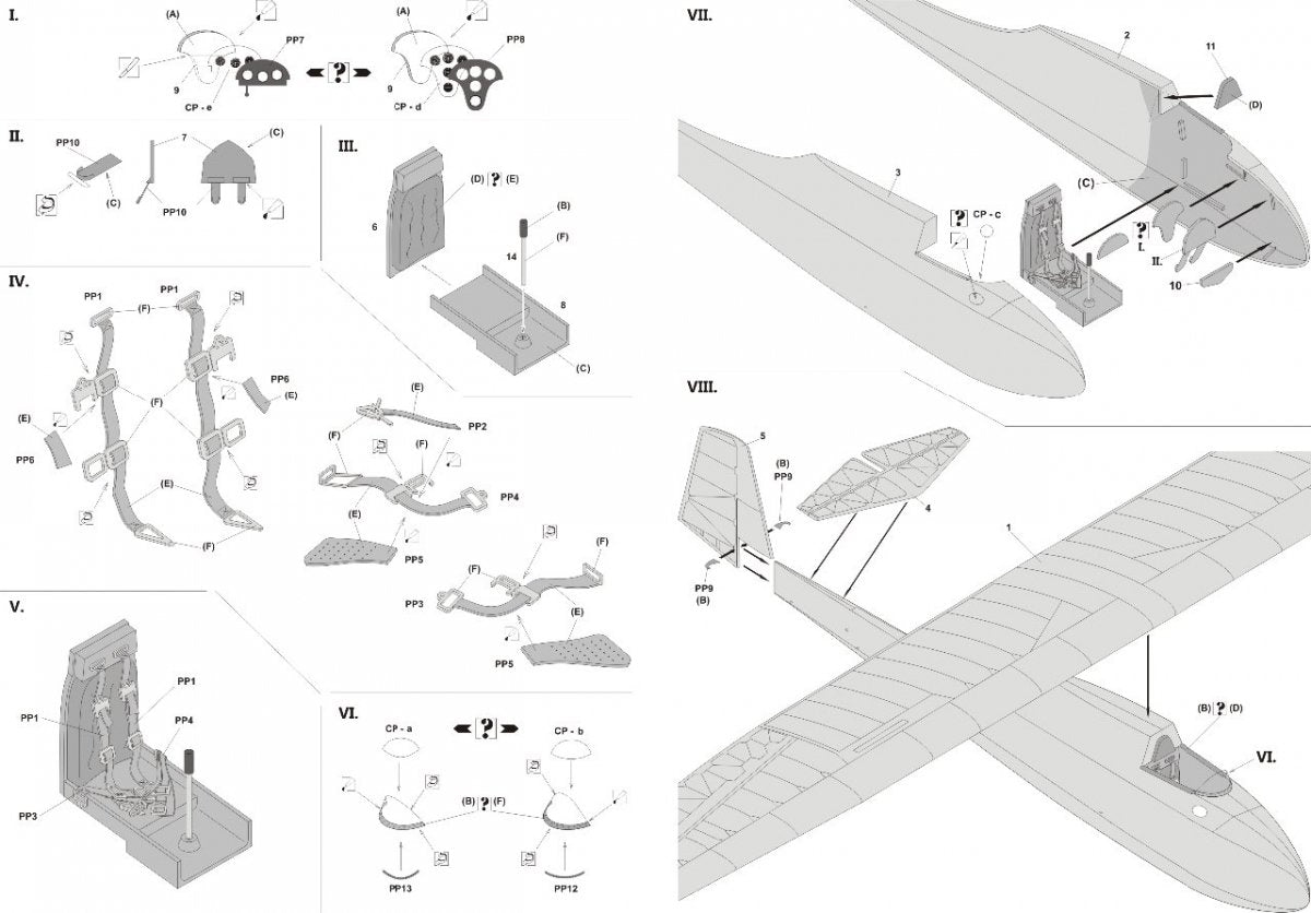 Fly 48020 Grunau Baby IIB Sweden 1/48 – zdjęcie 6