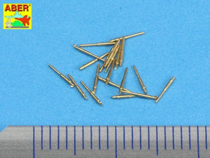 Aber 350L-25 Set of 20 pcs 28 mm (1.1in) L/75Mk.1 barrels for US Navy ships (1/350) – image 3