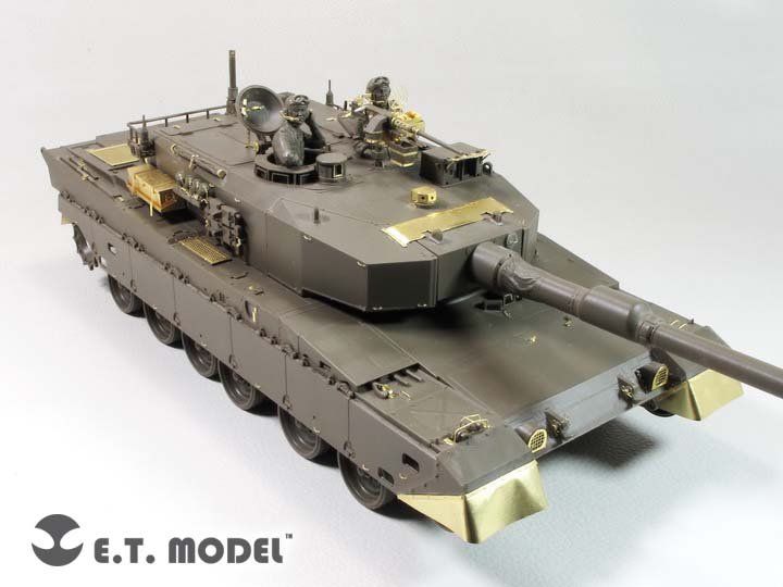 E.T. Model E35-244 JGSDF TYPE 90 Tank (For TAMIYA Kit) 1/35 – zdjęcie 3