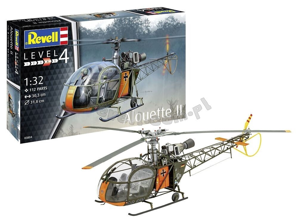 Revell 03804 Alouette II 1/32 – zdjęcie 2