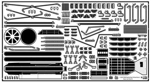 MK1 Design MD-20024 DKM Battleship SCHARNHORST DX PACK for Trumpeter 1/200 – zdjęcie 61