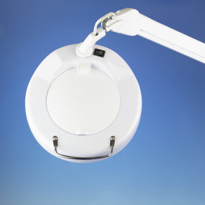 Lightcraft LC8064LED-EU Classic LED Magnifier Lamp / Klasyczna lampa powiększająca LED – zdjęcie 5