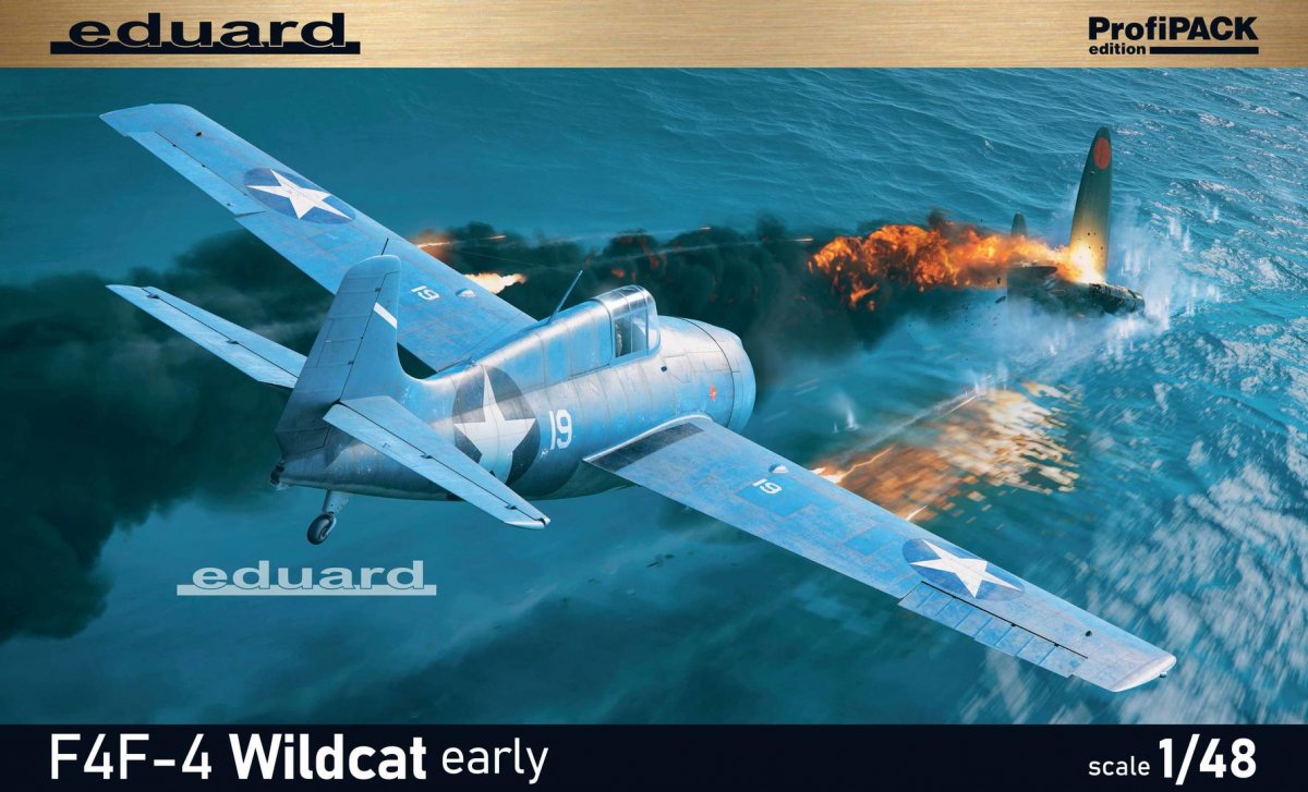 Eduard 82202 F4F-4 Wildcat early 1/48